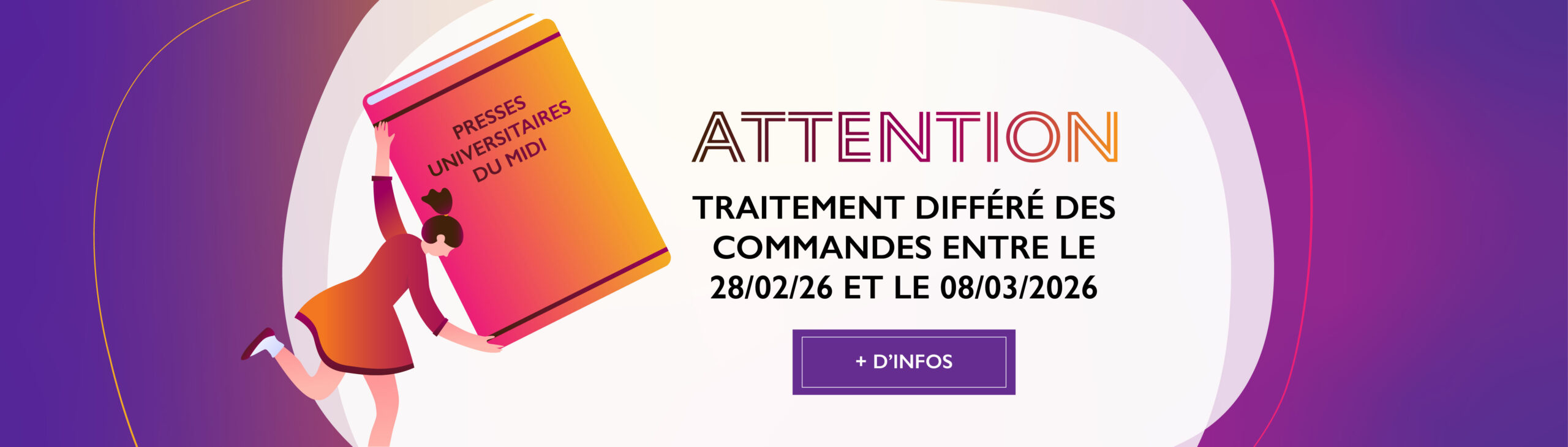 Bannière - Traitement des commandes