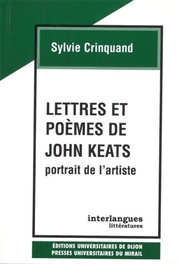 Lettres et poèmes de John Keats