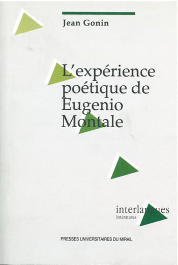 L’expérience poétique de Eugenio Montale
