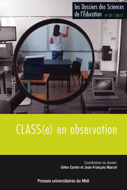 Les Dossiers des Sciences de l’Éducation n° 37 - CLASS(e) en ...