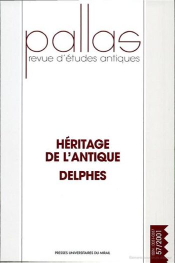 n° 57 - Héritage de l’antique dans l’art européen Delphes Varia
