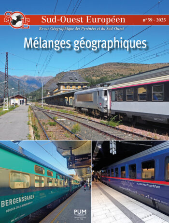 Sud-Ouest Européen n° 59 – Mélanges géographiques
